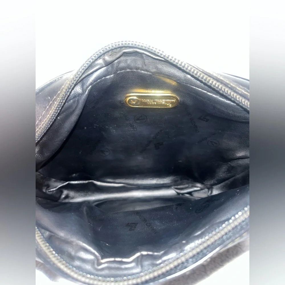 Mario Valentino Monogram Black Clutch - Picture 12 of 15